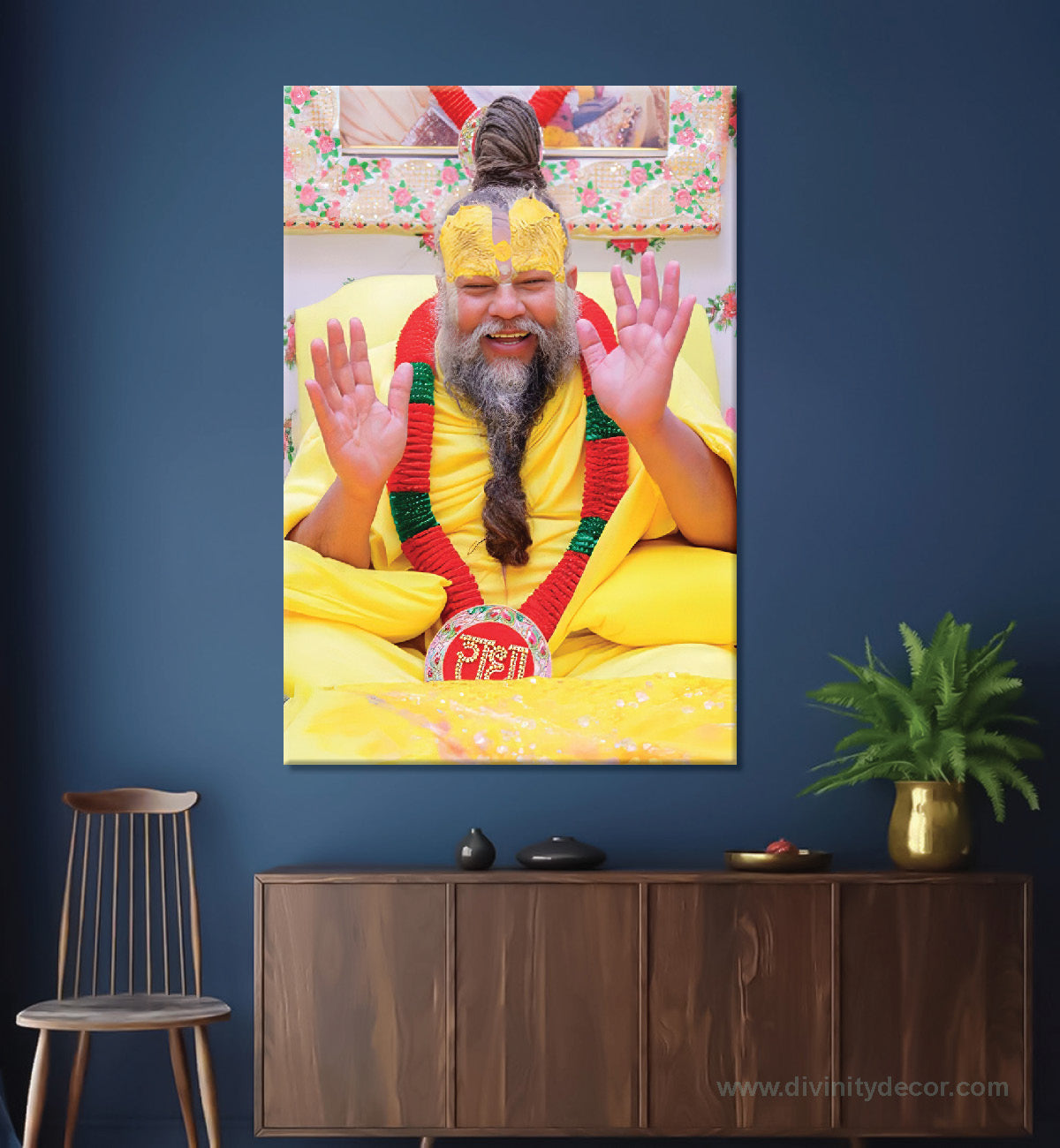 Shree Premanand Maharaj Ji Premium Wall Decor 7