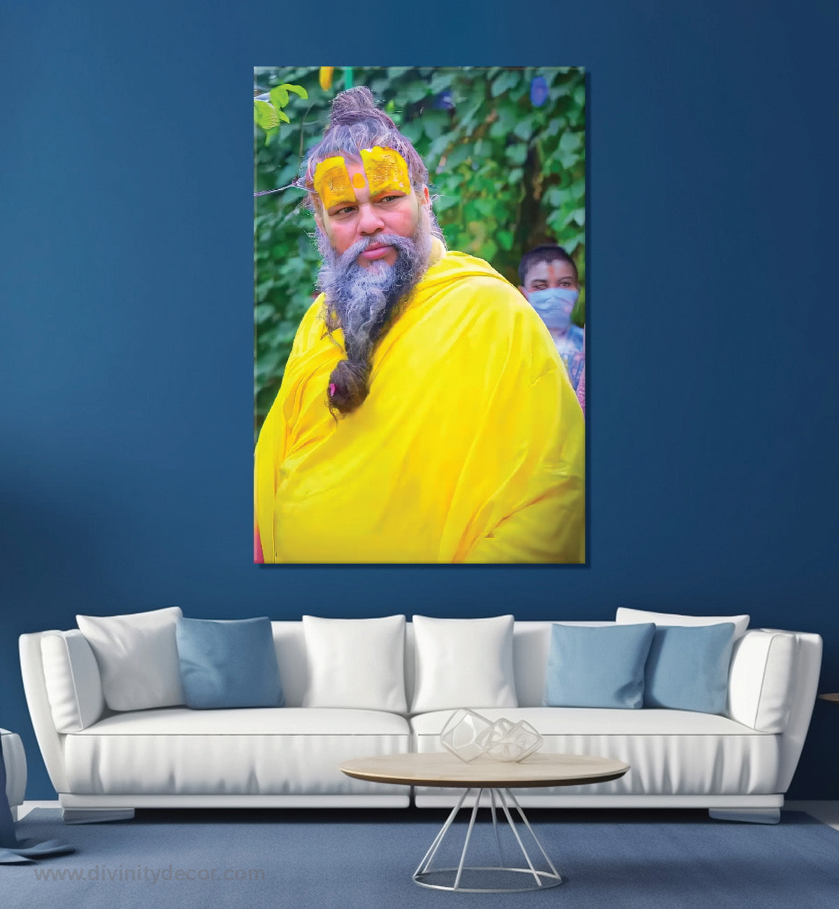Premanand Maharaj Ji Spiritual Canvas Art 8