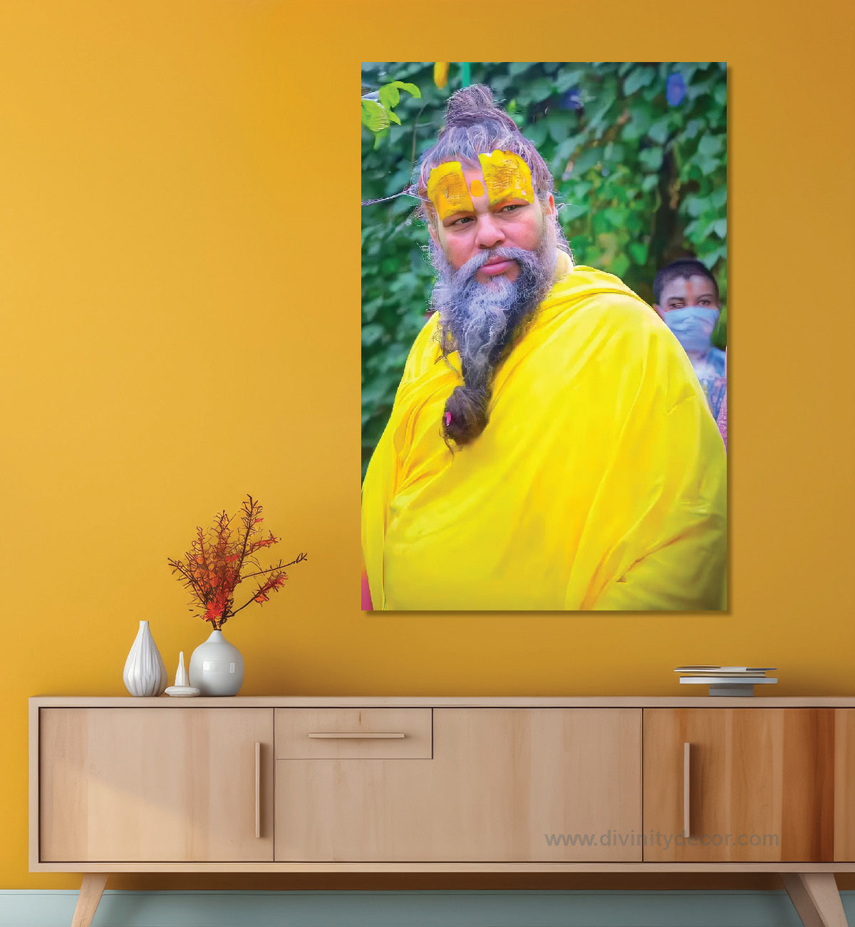 Premanand Maharaj Ji Spiritual Canvas Art 8