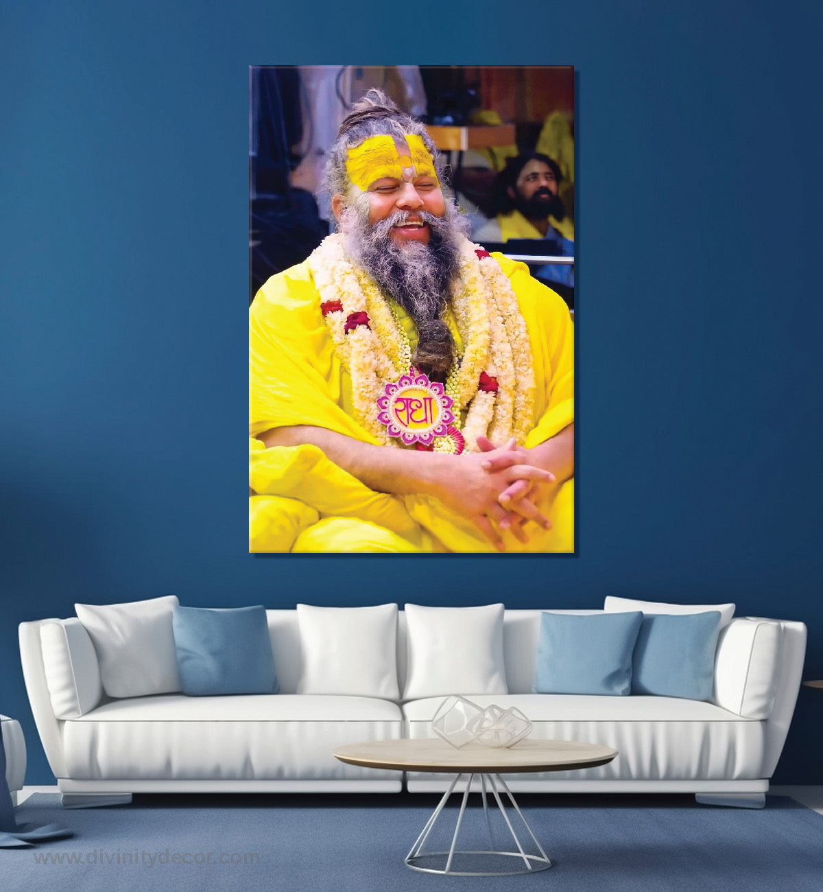 Premanand Maharaj Ji Divine Wall Artwork 10