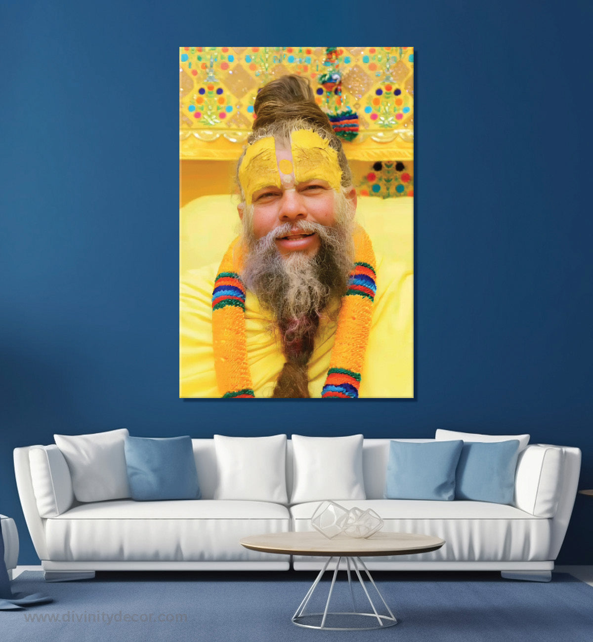 Shree Premanand Maharaj Ji Wall Decor for Living Room 11