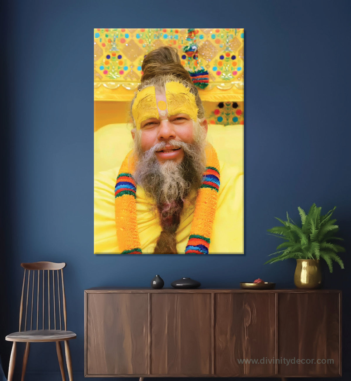 Shree Premanand Maharaj Ji Wall Decor for Living Room 11