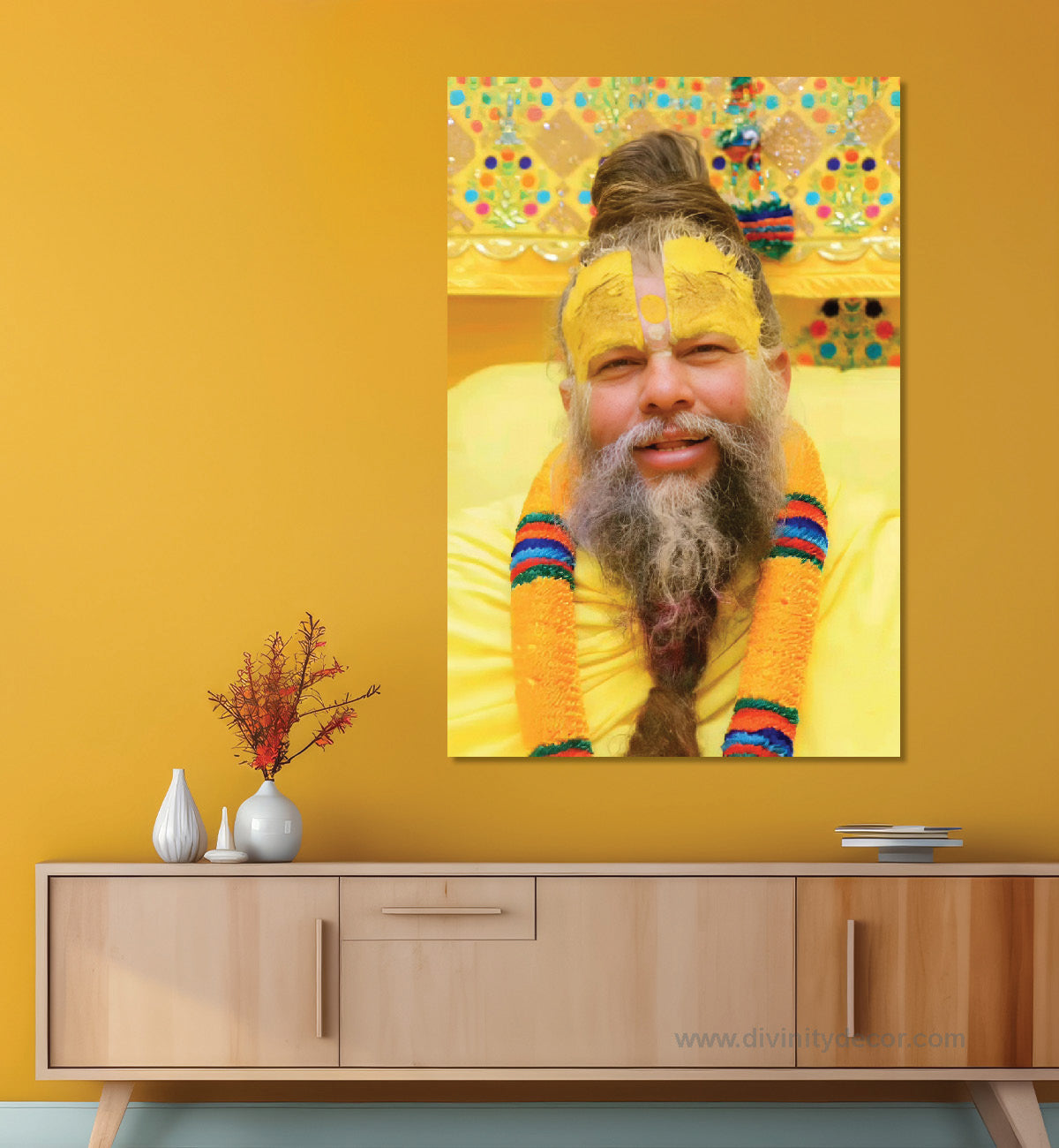 Shree Premanand Maharaj Ji Wall Decor for Living Room 11