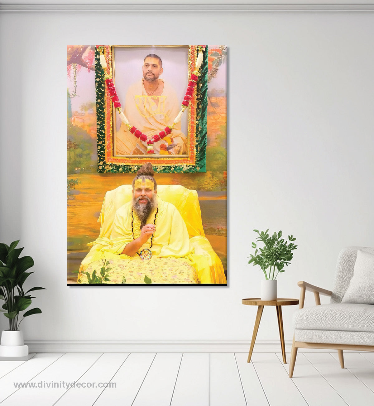 Shree Premanand Maharaj Ji Devotional Wall Art 13
