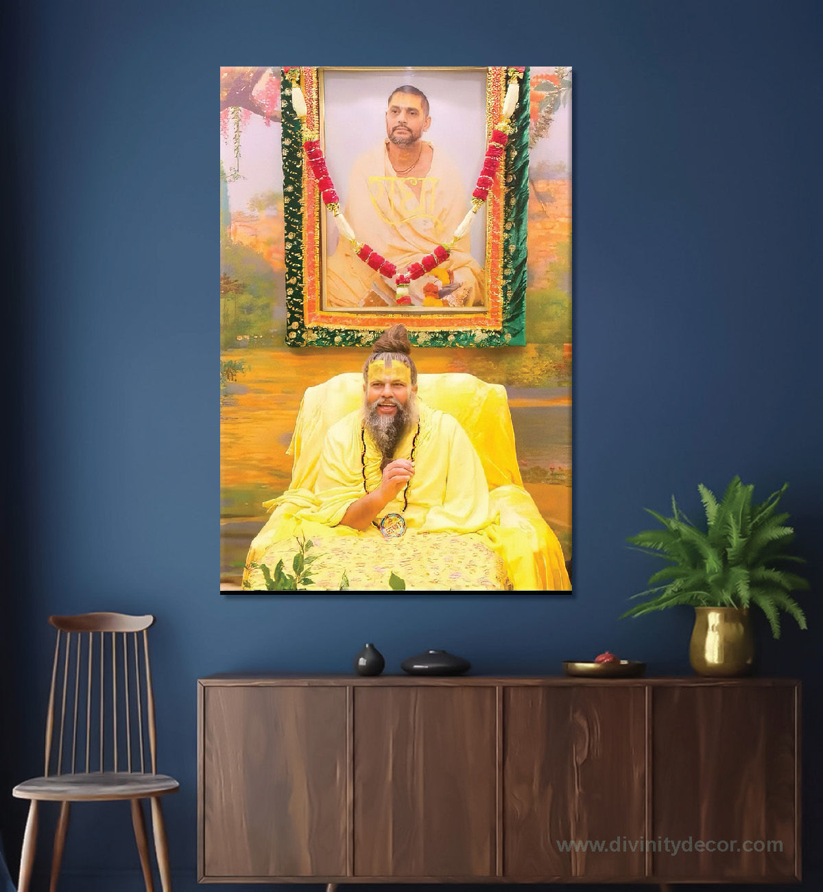 Shree Premanand Maharaj Ji Devotional Wall Art 13