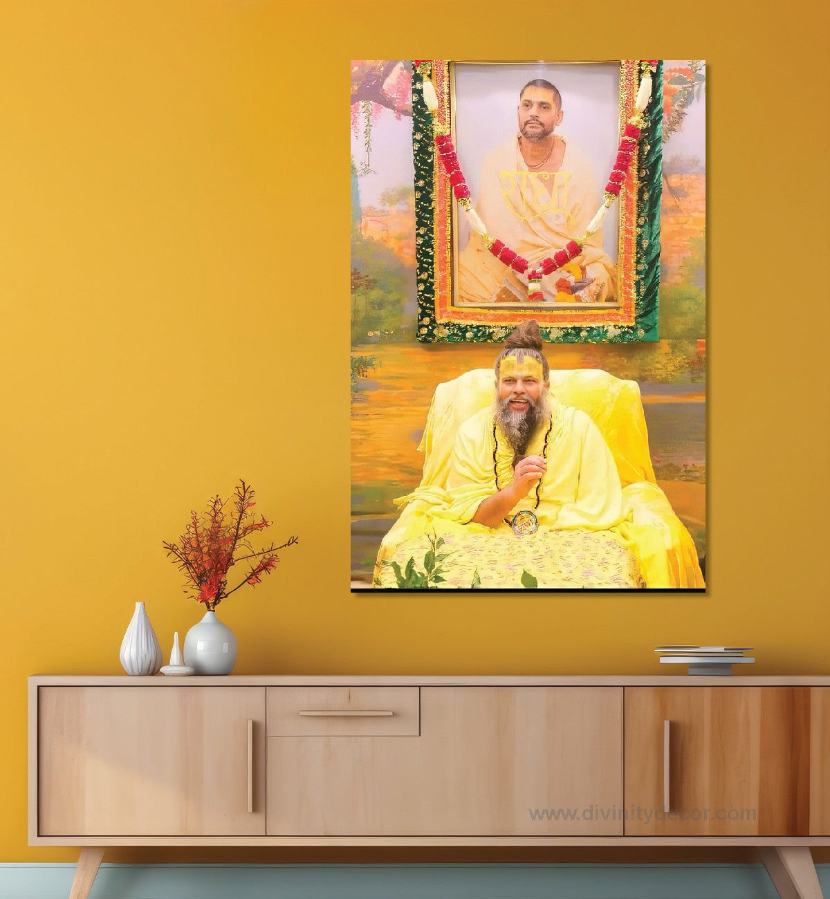 Shree Premanand Maharaj Ji Devotional Wall Art 13