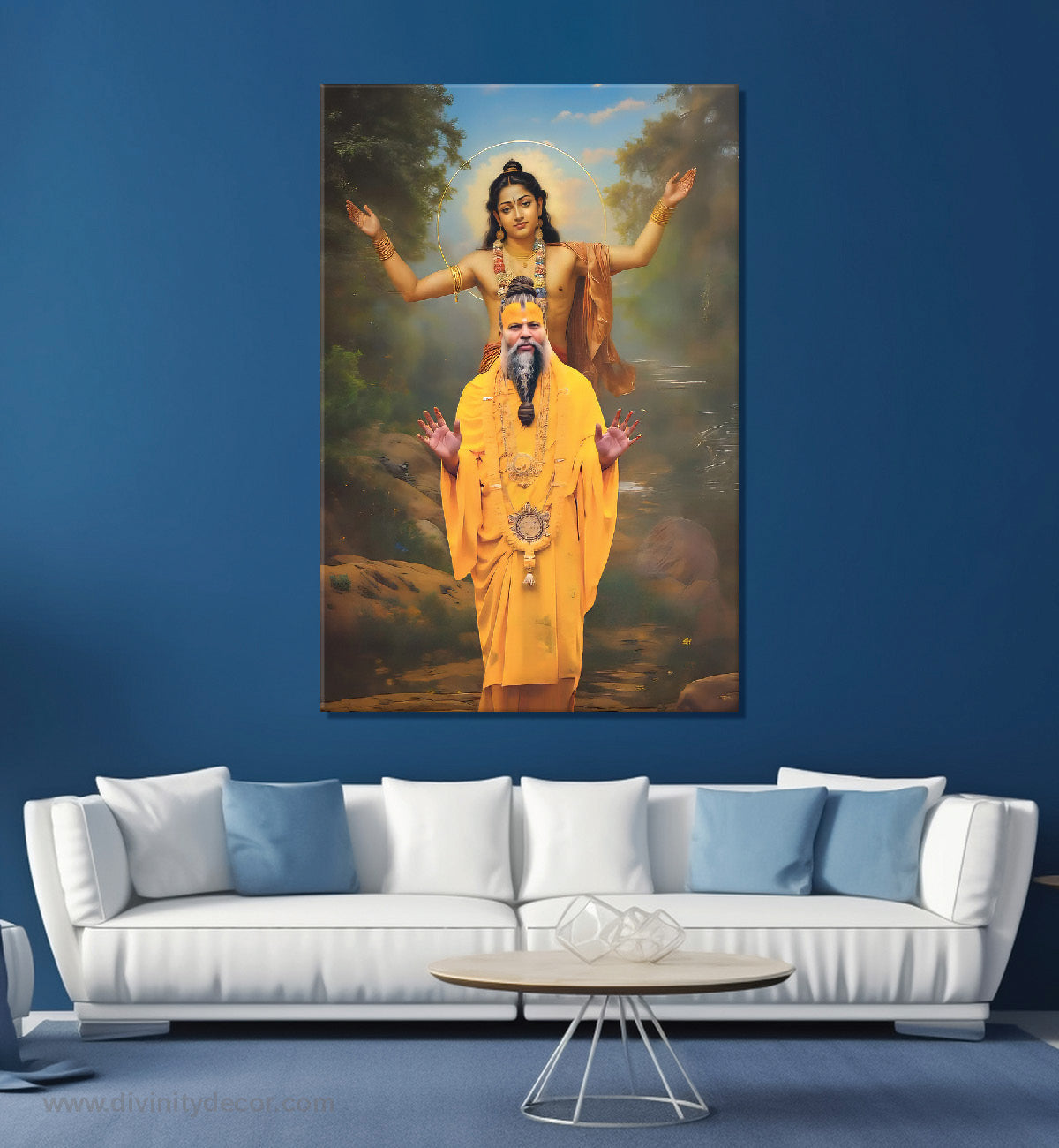 Premanand Ji Blessings Canvas Print 14