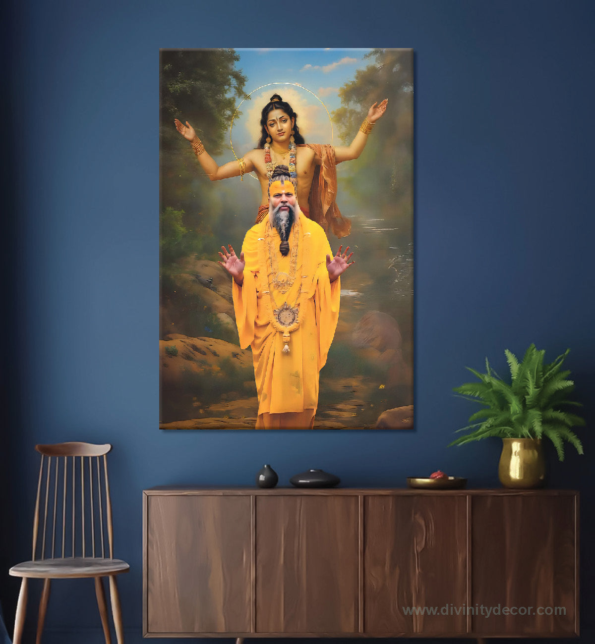 Premanand Ji Blessings Canvas Print 14