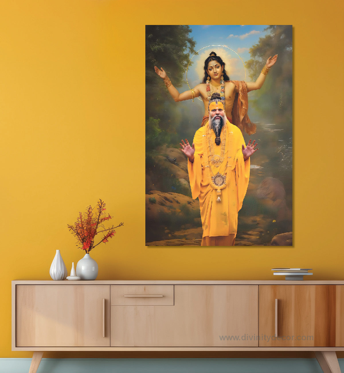Premanand Ji Blessings Canvas Print 14