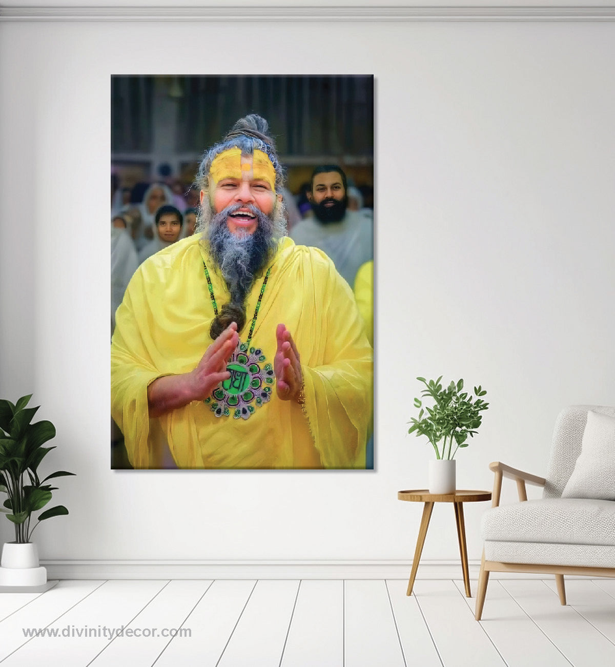 Shree Premanand Maharaj Ji Aesthetic Wall Decor 19