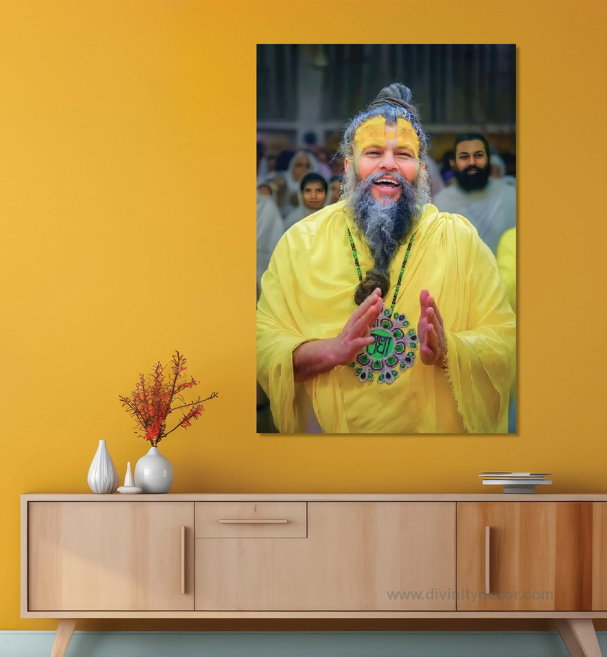 Shree Premanand Maharaj Ji Aesthetic Wall Decor 19