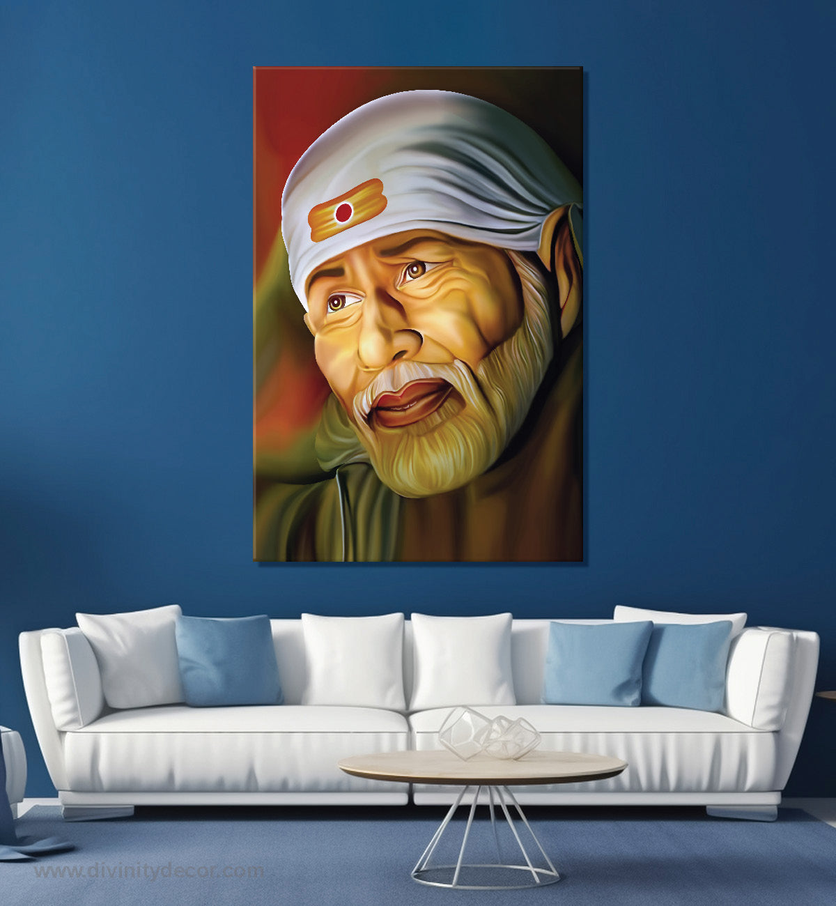 Shirdi Sai Baba HD Canvas Wall Decor 5