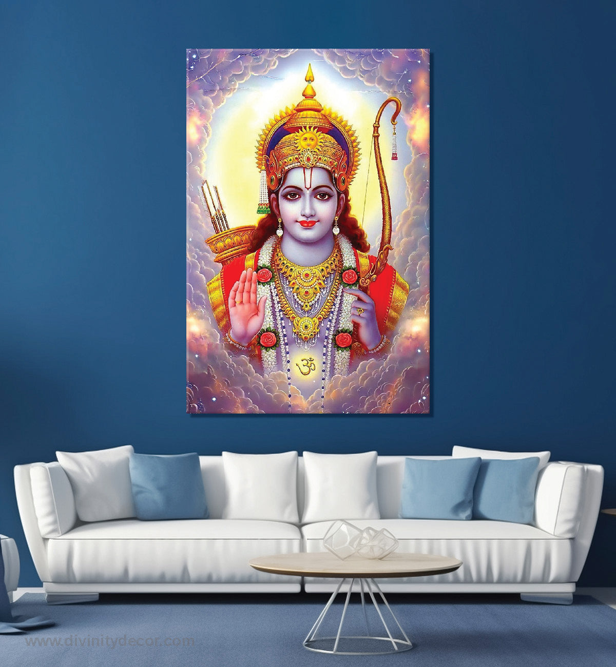 Ram Ji Premium Devotional Canvas Artwork 4