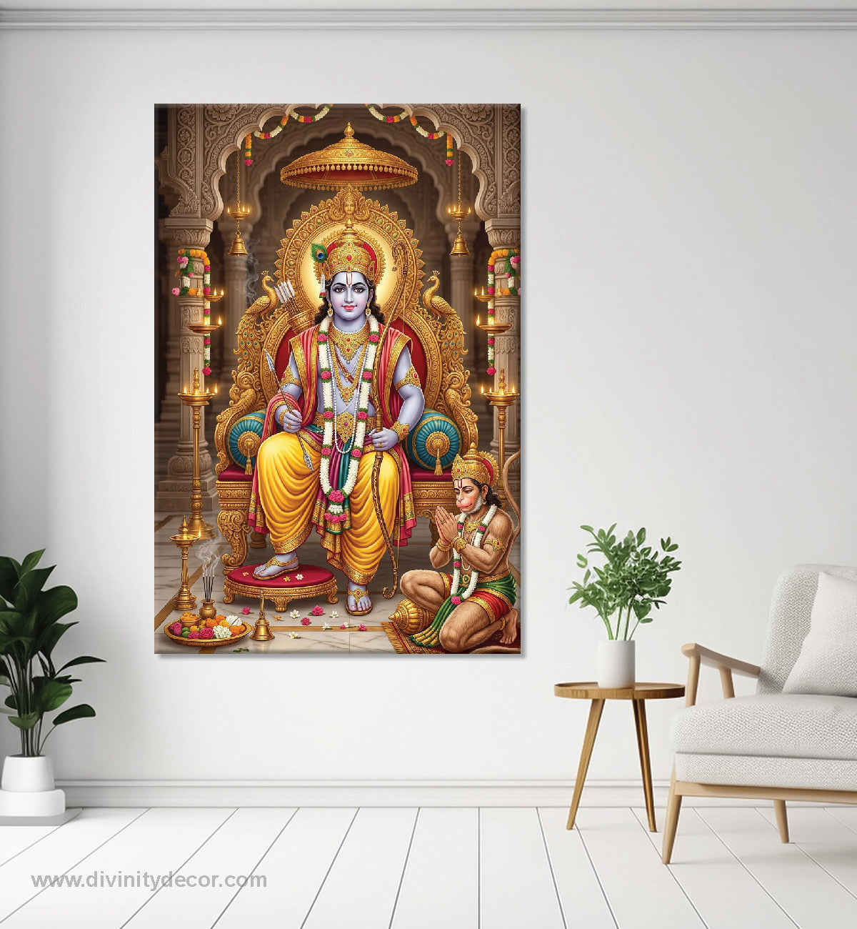 Lord Ram HD Canvas Wall Decor for Living Room 5