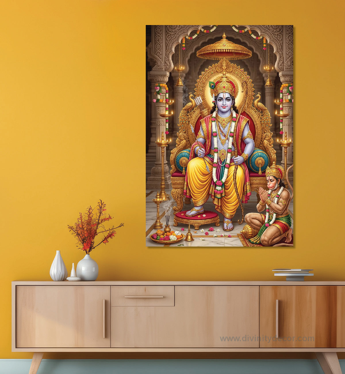 Lord Ram HD Canvas Wall Decor for Living Room 5