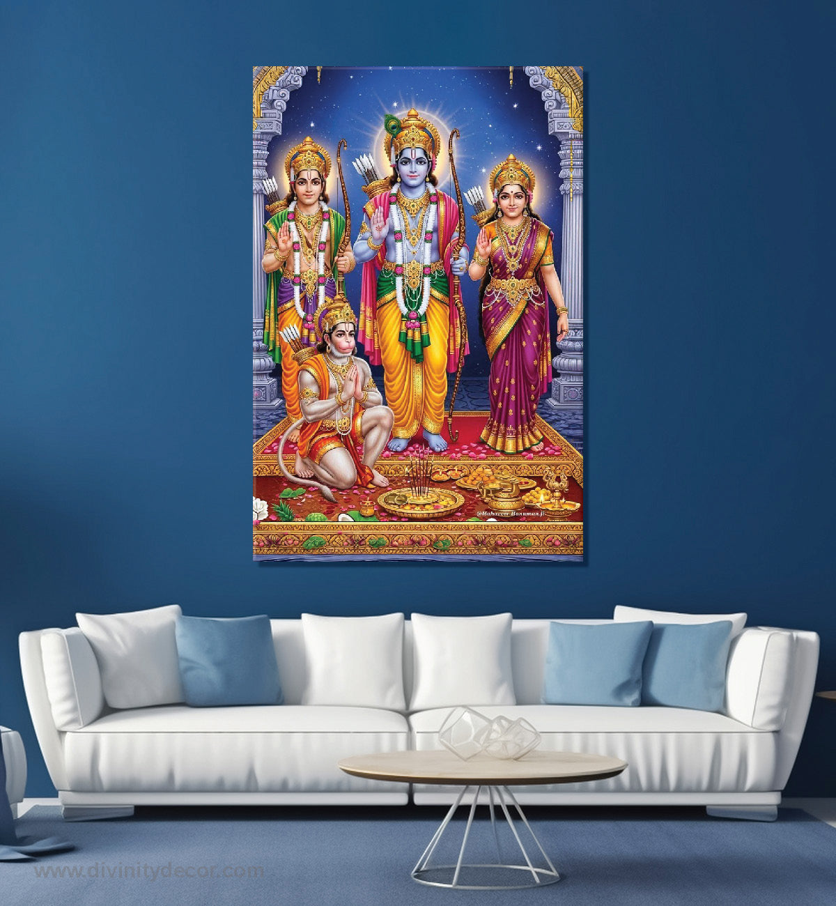 Shree Ram Inspirational Wall Art Painting 12