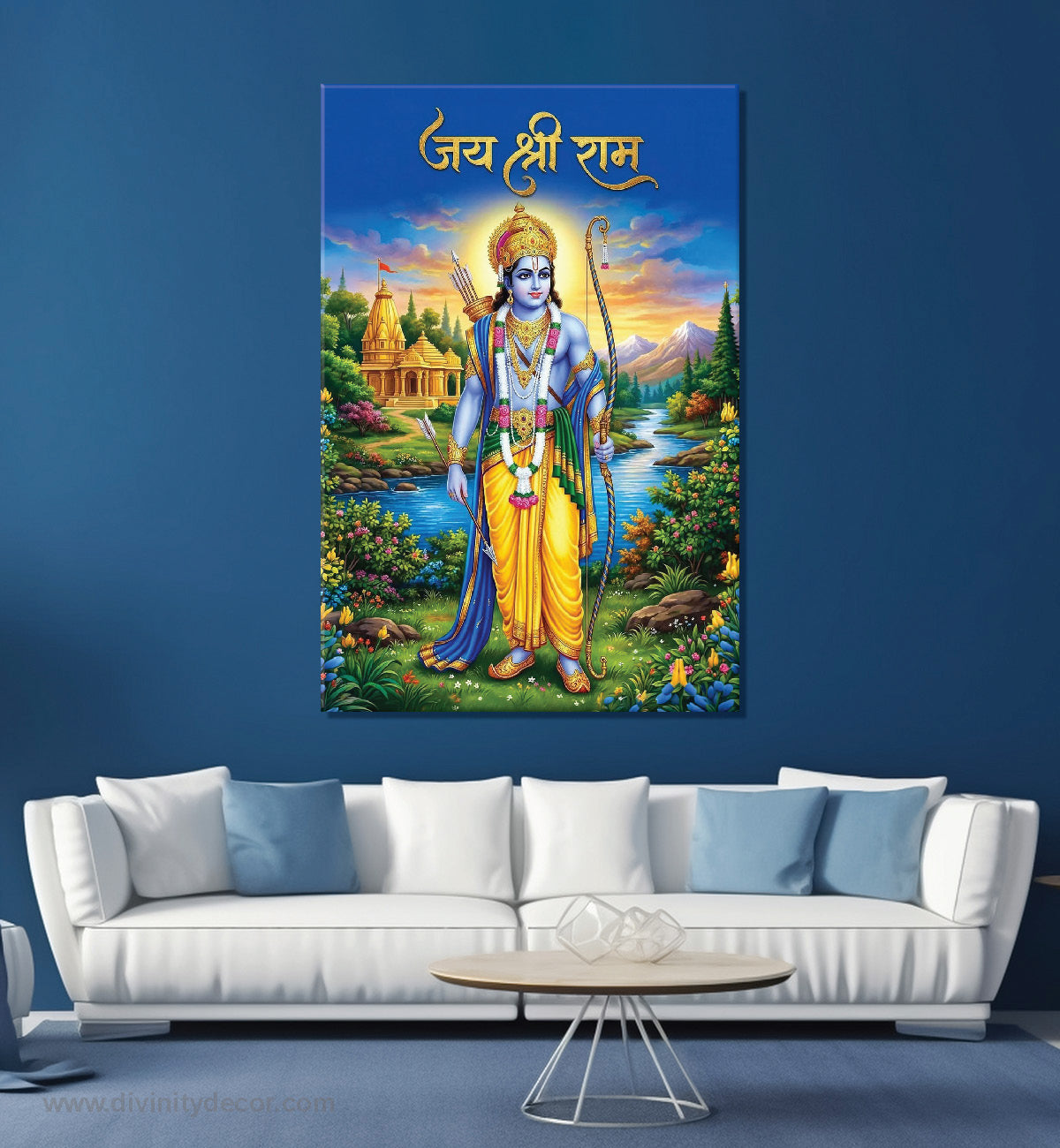 Lord Ram Divine Home Decor Wall Painting 14
