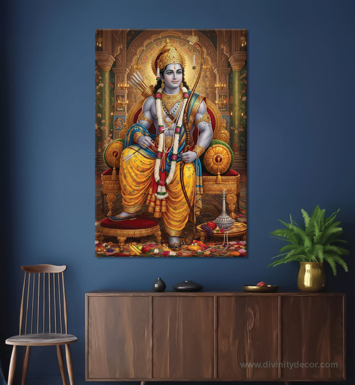 Lord Ram Premium Framed Wall Artwork 20