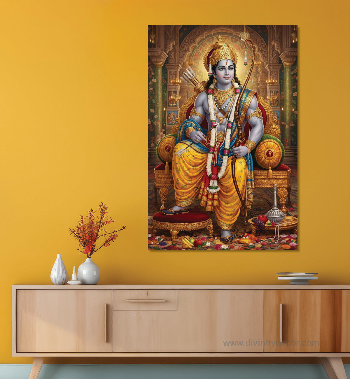 Lord Ram Premium Framed Wall Artwork 20