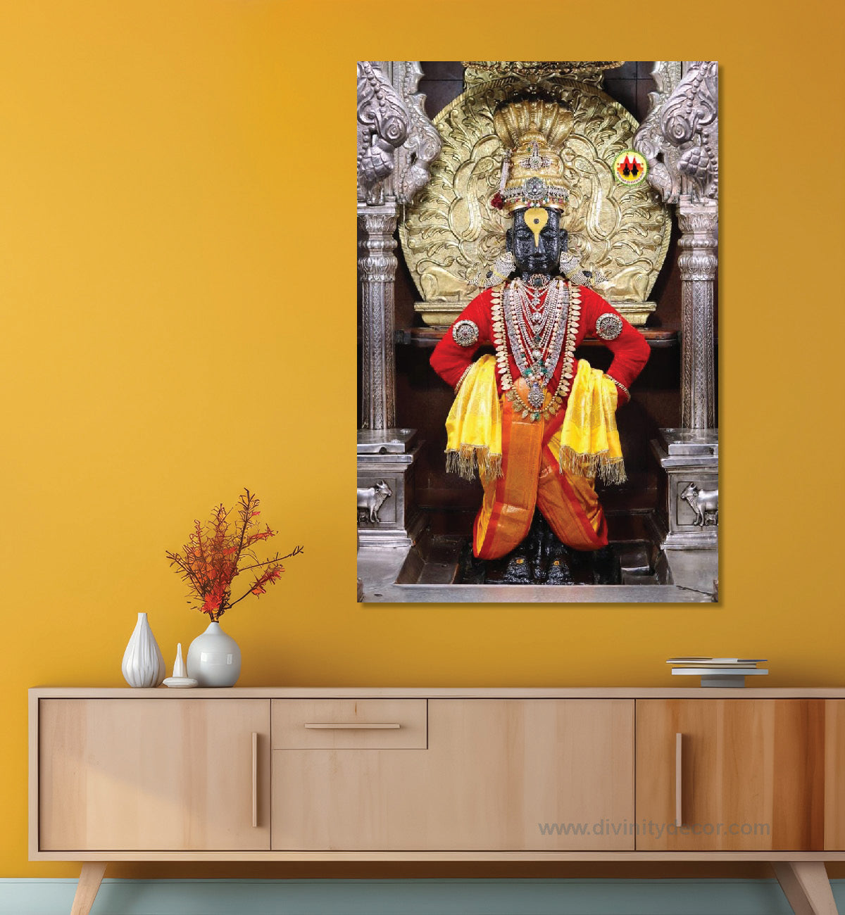 Vitthal Premium Devotional Canvas Artwork 4