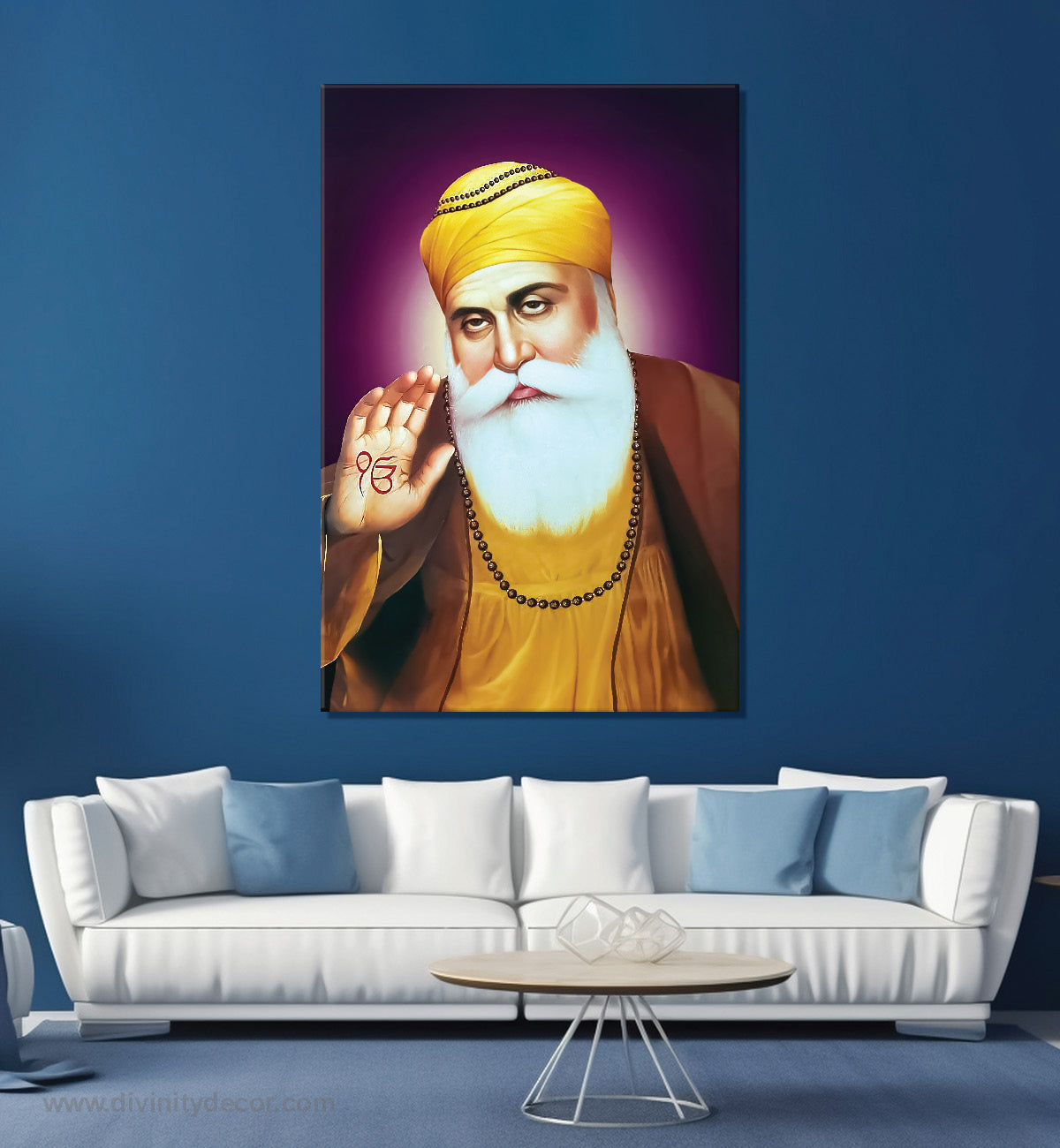 Guru Nanak Dev Ji Blessings Wall Canvas Painting 5