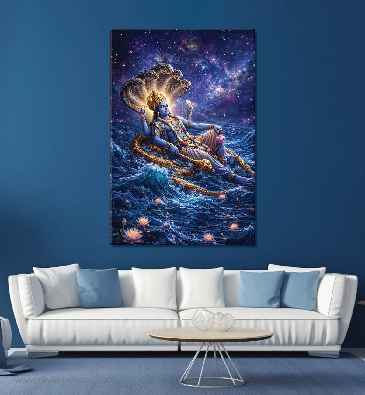 Shree Hari Spiritual Wall Decor Painting 8