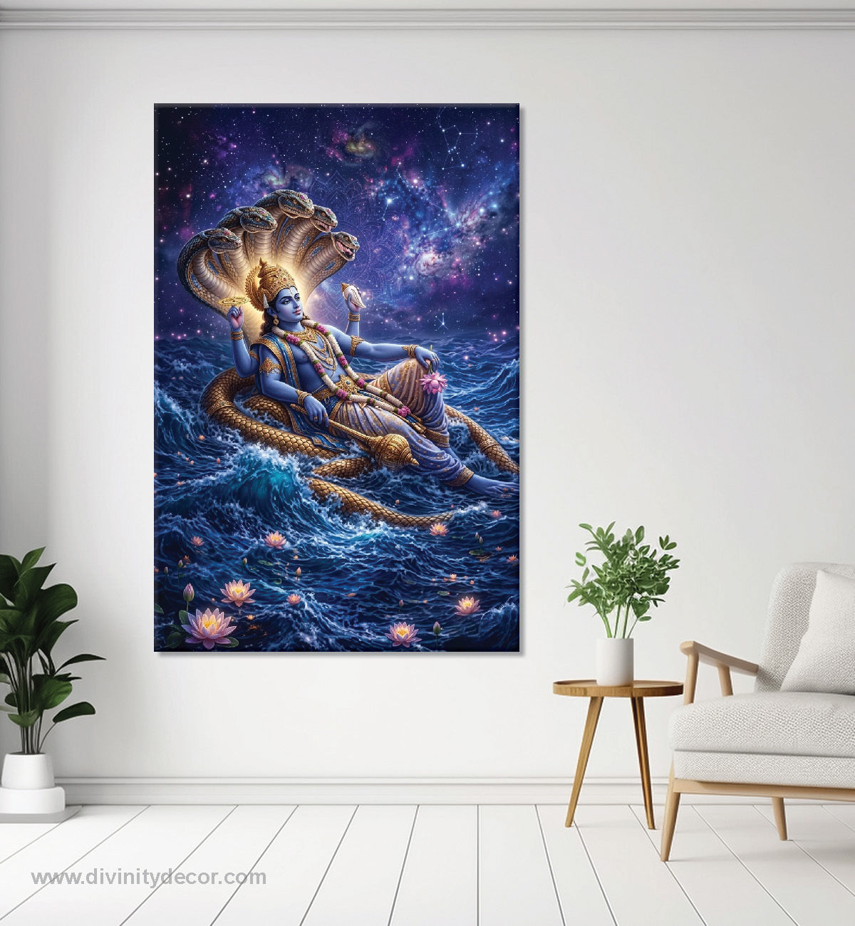 Shree Hari Spiritual Wall Decor Painting 8