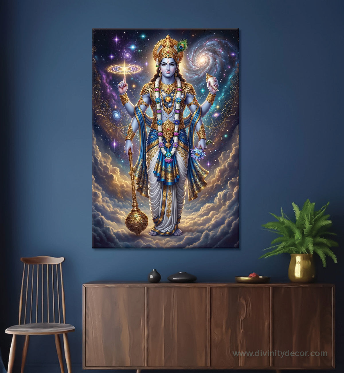 Narayan Devotional Wall Artwork for Home 10